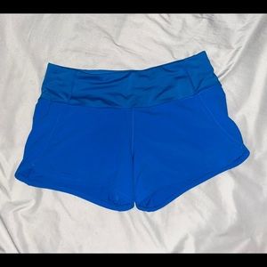 blue lulu shorts